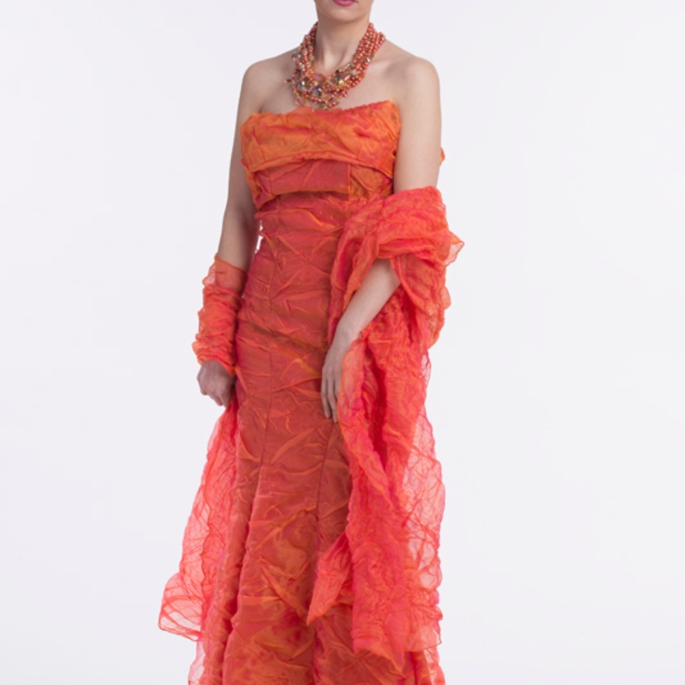 Designer Ruched Dress